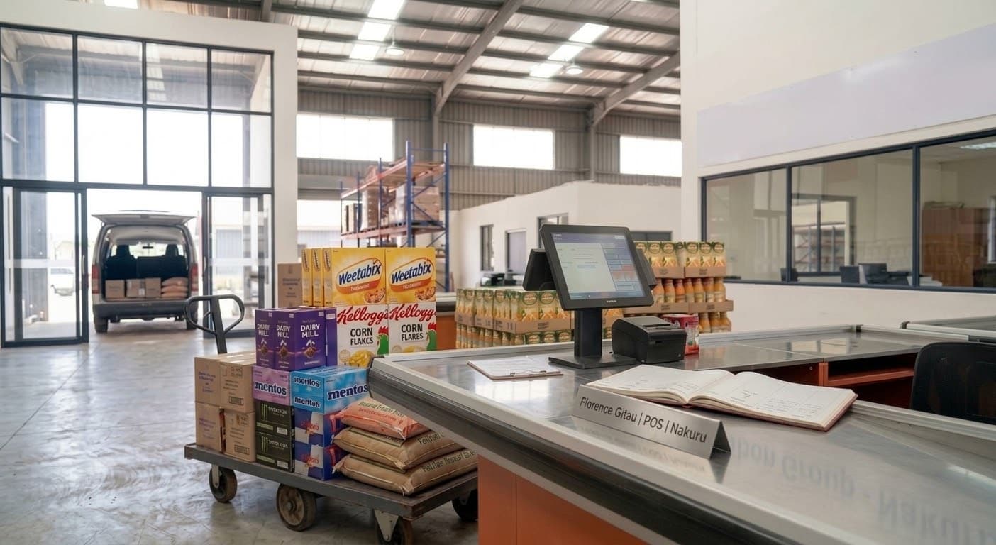 People, products and operational systems working together in a warehouse